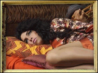 Amy Winehouse trên trang web của cô