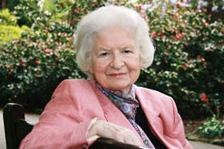 P.D.James - photograph by Alixe Buckerfield de la Roche