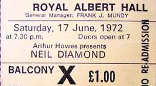 Royal Festival Hall ticket and review|70|Kathleen Mosley, Montrose Scotland 