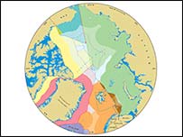 Arctic map (Image: Durham University)