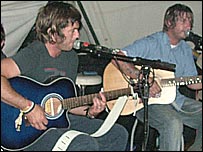 Evanfly at Glastonbury 2005