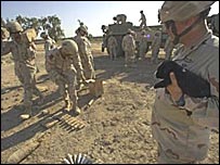 عراق میں فوجی کاروئی