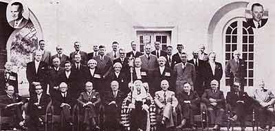 Brian was Committee Clark to the Rhodesian Government 1956-1959 - second row, second from left