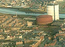 aerial shot of Belfast