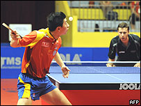 Chinese table tennis player Ma Long