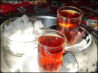 چای و قندخشتی