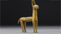 Inca gold llama