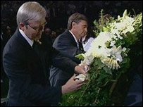 Thủ tướng Kevin Rudd chủ trì buổi lễ