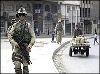 मोसूल में अमरीकी सैनिक