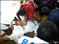 O brasileiro Cristiano de Lima Júnior, morto na Índia