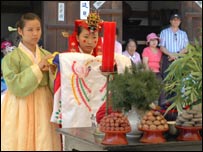 Một đám cưới ở phim trường Gyong-gi