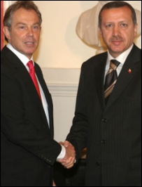 Tony Blair ve Recep Tayyip Erdoğan