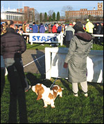 Supporters at Brass Monkey 2005