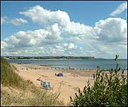 A sunny day at Dawlish Warren
