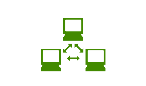 ...provides a means to connect machines