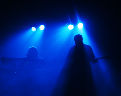 Damian Marley's band start the night