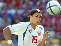 ميلان باروش زننده گل اوی جمهوری چک