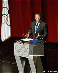 国际奥委会主席雅克·罗格