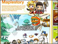 Trang mạng Maplestory