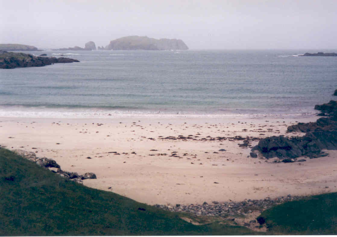 Bosta Beach, looking north towards Old Hill