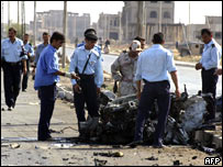 کرکک بم دھماکہ