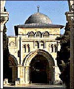 Mesquita de Al-Aqsa ou Monte do Templo em Jerusalém