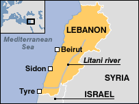 Bản đồ vùng triển khai quân