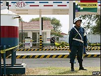 Indústria de gás na Bolívia