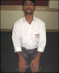 सिंहगर्जन आसन