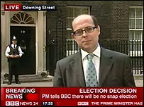 Nick Robinson on BBC News