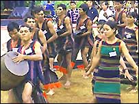 Lễ hội Tây Nguyên, hình của blogger Điếu Cày