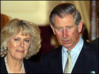 Thái tử Charles và bà Camilla Parker Bowles