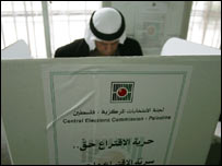 फ़लस्तीनी सुरक्षाकर्मी