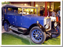 Photograph of the Argyll 12 car. 