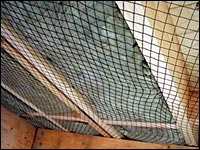 Wool roof insulation