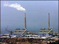 نيروگاهی در شهر اسراييل اشکلون