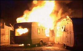 Caravan at Bulkington 