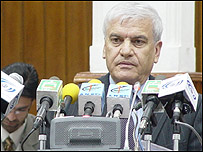 محمد امین فرهنگ وزیر تجارت افغانستان