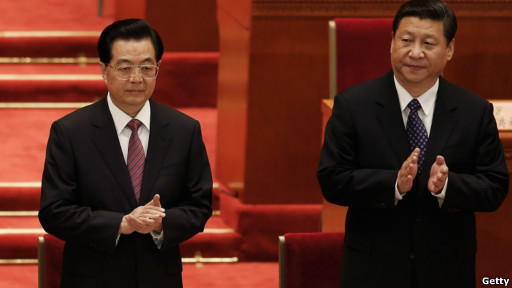 胡锦涛和习近平