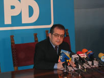 Preşedintele PD, Emil Boc