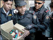 ڈھاکہ میں ریپڈ ایکشن بٹالین کا چھاپہ