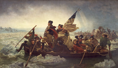 an image of Washington crossing the Delaware, Copyright © 2000–2003 The Metropolitan Museum of Art.