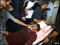 Người bị thương trong xung đột