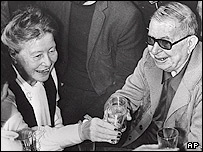 سیمون دو بوار و ژان پل سارتر