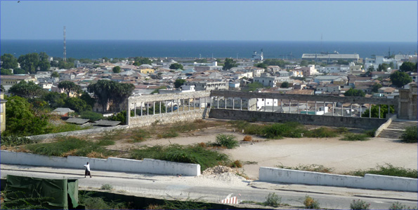 View of Mogadishu city