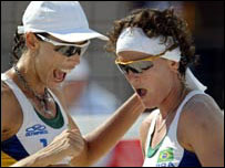 Adriana Behar (à esquerda) e Shelda