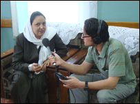 شفيفه وردک، مديره ليسه عايشه درانی