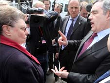 Gordon Brown meets Gillian Duffy