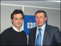 Юрій Луценко та Фідель Павленко