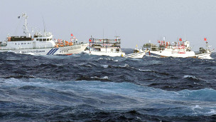 Tàu tuần duyên Nhật chạm trán đội tàu Đài Loan